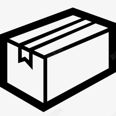 包装盒子包裹图标图标