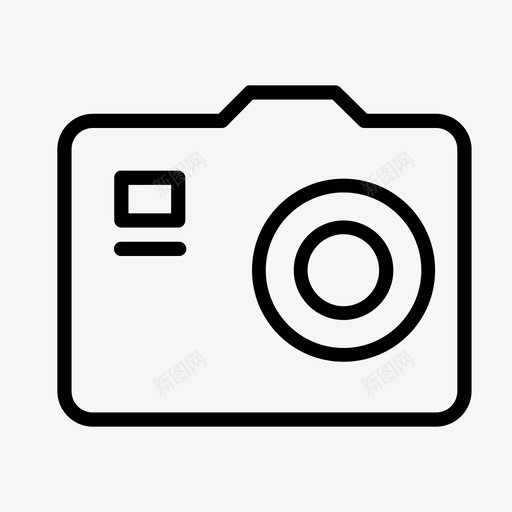 相机捕捉奶酪图标svg_新图网 https://ixintu.com 图像和视频笔划图标第二卷 奶酪 微笑 捕捉 摄影 游客 照片 相机 记住 设备