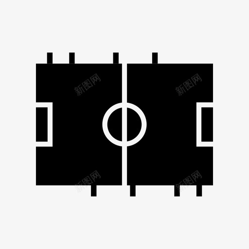 桌上足球图标svg_新图网 https://ixintu.com 桌上足球