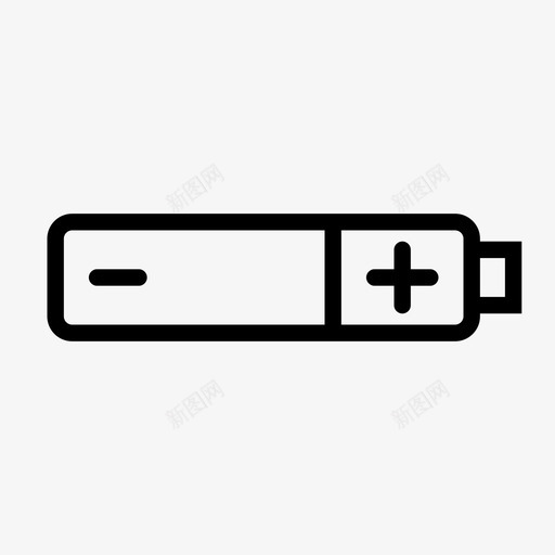 蓄电池存储电源图标svg_新图网 https://ixintu.com 存储 正极 环境 电力 电源 端子 能源 蓄电池 负极