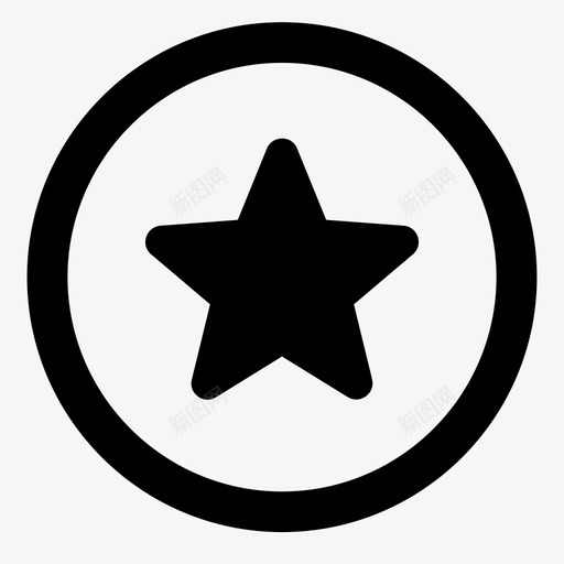 星星最爱有趣图标svg_新图网 https://ixintu.com logo mark sky special sun 喜欢 圆形白色基本用户界面 星星 最爱 有趣