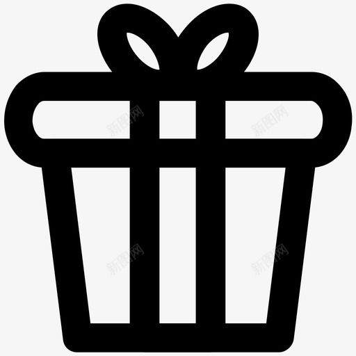 礼品奖励庆祝图标svg_新图网 https://ixintu.com 丝带 包装 奖励 庆祝 惊喜 时尚大胆的线条图标 派对 礼品 礼品盒 礼物