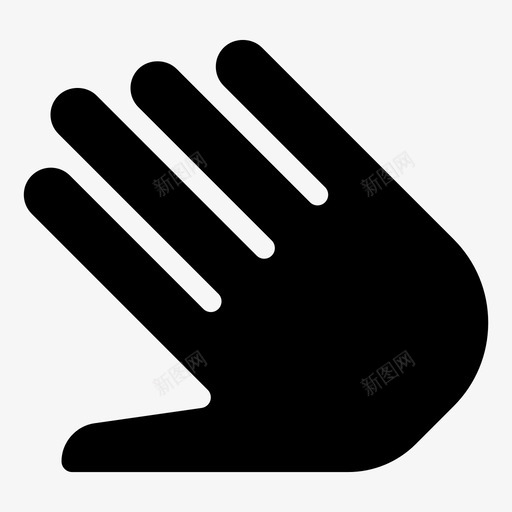 打开手帮助手势图标svg_新图网 https://ixintu.com 帮助 手势 手指 打开手 绘制 辅助 选择光标实心图标 释放
