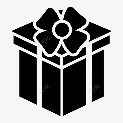 礼品展示品礼物图标svg_新图网 https://ixintu.com 圣诞节 展示品 惊喜 材料 物品 生日礼物 盒子 礼品 礼物