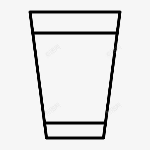 水饮料饮用水图标svg_新图网 https://ixintu.com h20 早餐稀 水 液体 牛奶 玻璃杯 自来水 饮料 饮用水