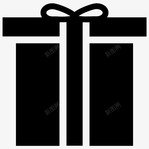 礼物圣诞酷标图标svg_新图网 https://ixintu.com 圣诞酷矢量图标 礼物