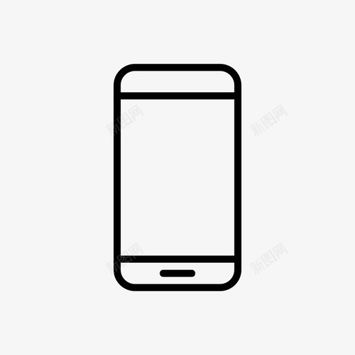 智能手机技术现代图标svg_新图网 https://ixintu.com iphone 应用程序 手机 技术 智能手机 现代 移动 触摸屏 通讯