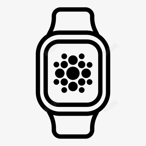 智能手表数据手表手表图标svg_新图网 https://ixintu.com iwatch pc手表 手表 数字手表 数据手表 时间 智能手表 苹果手表 设备 超赞的轮廓图标