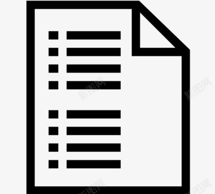 项目符号列表计划文档图标图标