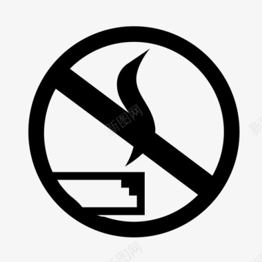 禁止吸烟图表国家荣誉图标图标