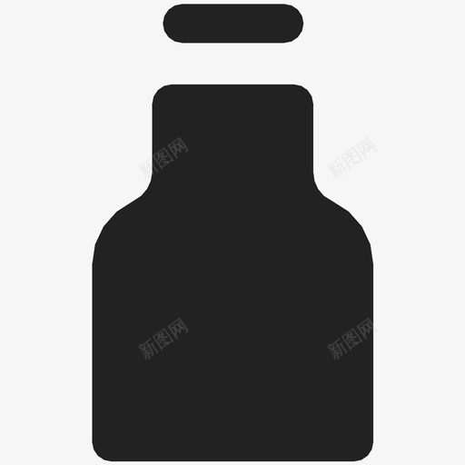 瓶牛奶壶图标svg_新图网 https://ixintu.com 壶 满 牛奶 玻璃杯 瓶 瓶盖 设计和开发大胆的固体图标 酒瓶 酒精 香槟瓶