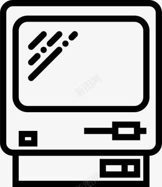 电脑个人电脑操作系统图标图标
