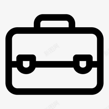 公文包手提包随身携带图标图标