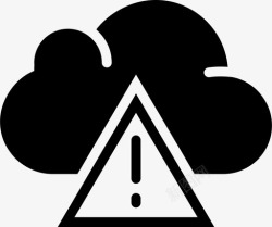 天气预警图标寒潮云预警天气变化转移图标高清图片