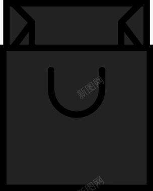 购物袋仓库保管员图标图标