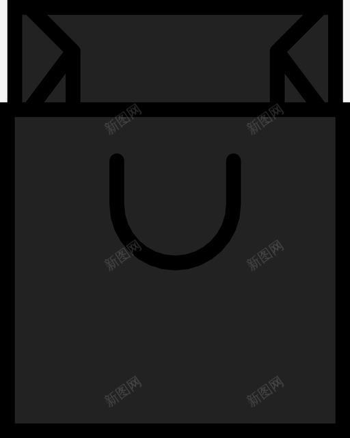 购物袋仓库保管员图标svg_新图网 https://ixintu.com 仓库 保管员 推车 搬运 添加 购物袋 运输