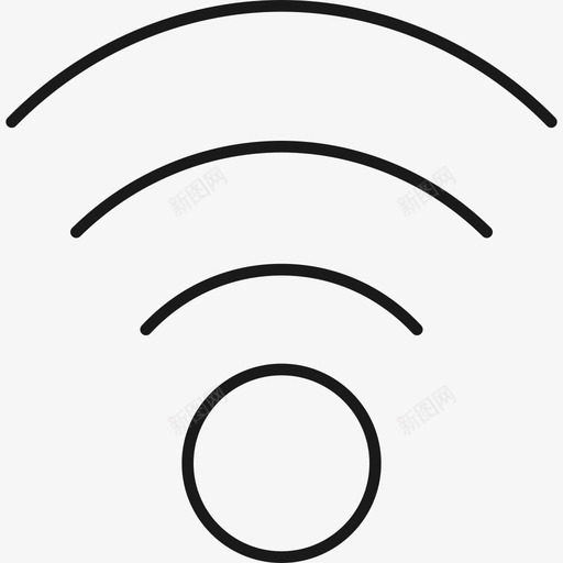 wifi通用图标集超轻svg_新图网 https://ixintu.com wifi 通用图标集超轻