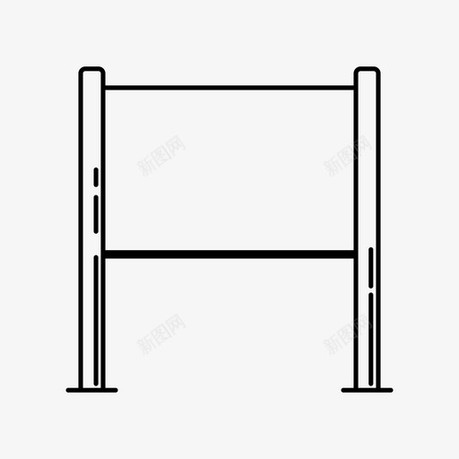 板展台促销图标svg_新图网 https://ixintu.com 人行道 促销 展台 广告 支架 板 桥 横幅 海报