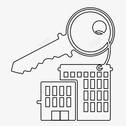 出租办公室出租出租工作区图标svg_新图网 https://ixintu.com 出租 出租办公室 出租工作区 在这里工作 建筑 承租人 租赁空间 租赁类型 销售