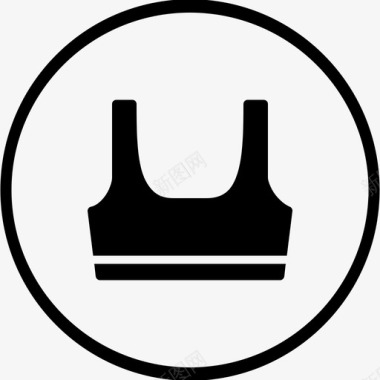 采购产品运动胸罩运动内衣运动装图标图标
