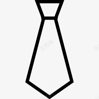 领带西装结图标图标