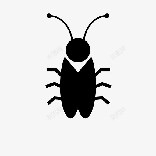 甲虫翅膀视觉图标svg_新图网 https://ixintu.com 害虫 小 昆虫 甲虫 翅膀 腿 虫子 虫子收集 虱子 视觉 颜色