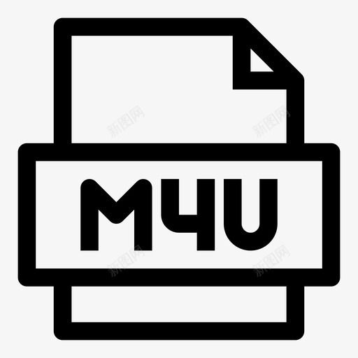 m4u文件mpeg4播放列表视频文件图标svg_新图网 https://ixintu.com m4u文件 mpeg4播放列表 字节 存储 数据 文件扩展名 类型 视频文件 计算机