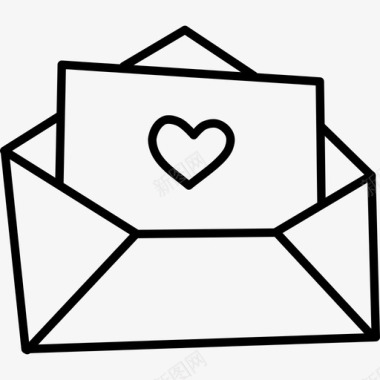 信件印刷品邮寄图标图标