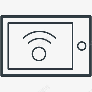 wifi连接通信线图标图标