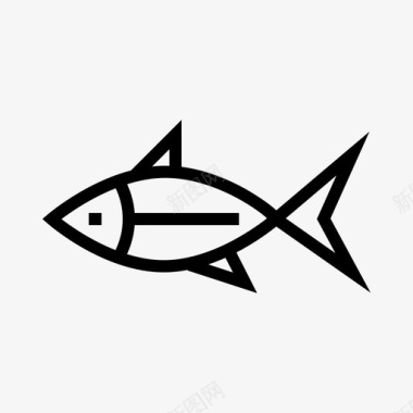 鱼角鱼铸鱼图标图标