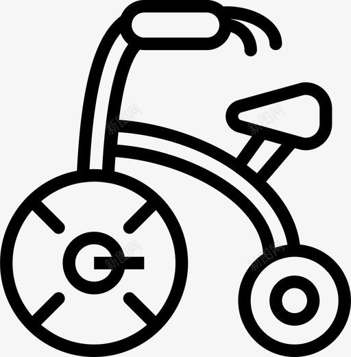 三轮车玩具三图标svg_新图网 https://ixintu.com 三 三轮车 儿童 婴儿 玩 玩具 粉碎婴儿轮廓 踏板 车把 车轮