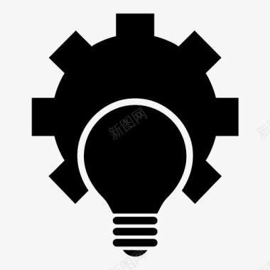 灯泡配置电源选项图标图标