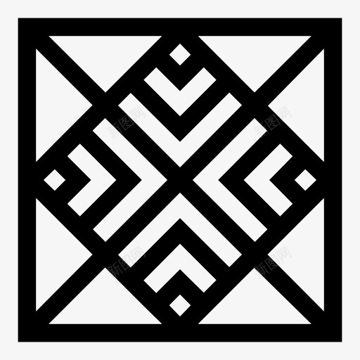 图案7木材窗户图标svg_新图网 https://ixintu.com 传统 图形 图案 图案7 木制框架 木材 瓷砖 窗户 符号 装饰 设计