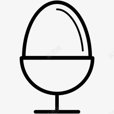 软煮鸡蛋软煮蛋蒸汽图标图标