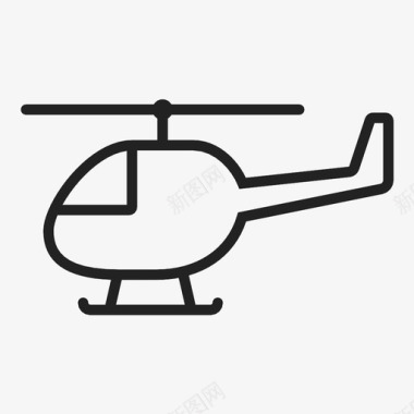 直升机飞机喷气式飞机图标图标