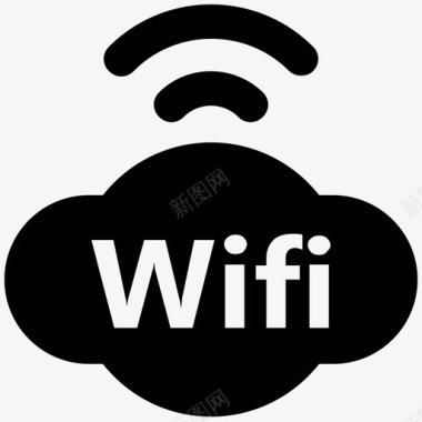 wifi区通讯粗体图标图标