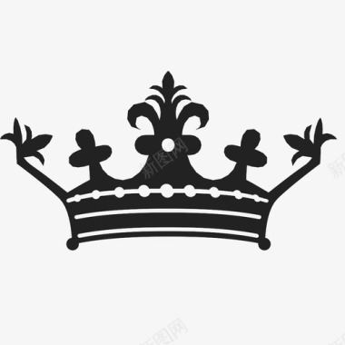 皇冠黄金国王图标图标