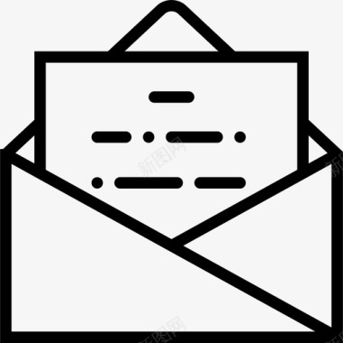 邮件内容信件互动图标图标
