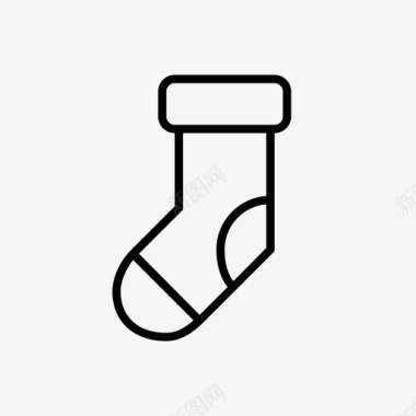袜子保暖长袜图标图标