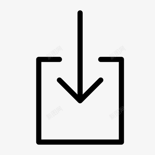 技术存储图标svg_新图网 https://ixintu.com 下载 动作 危险 存储 导入 平滑动作 技术 研究 箭头 视觉