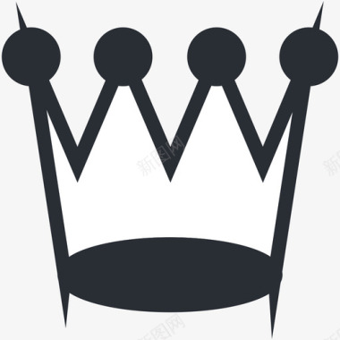 皇冠搜索引擎优化和营销图标图标