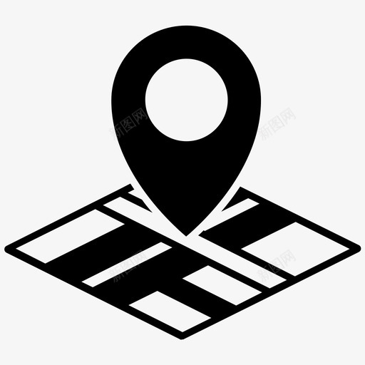 位置地址gps图标svg_新图网 https://ixintu.com gps 位置 博物馆 土地 地图 地址 地标 点 这里