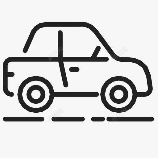 汽车驾驶旅行图标svg_新图网 https://ixintu.com 旅行 汽车 车轮 车辆 运输 驾驶
