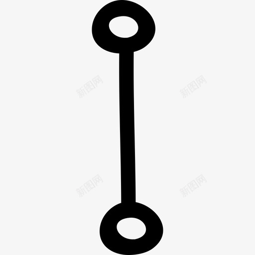 两个圆之间的一条线的联合手绘符号接口手绘图标svg_新图网 https://ixintu.com 两个圆之间的一条线的联合手绘符号 手绘 接口