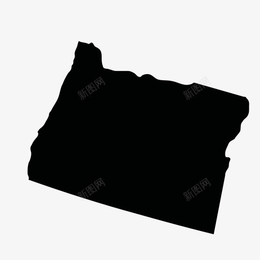 美国俄勒冈州地图集图标svg_新图网 https://ixintu.com 美国俄勒冈州地图集