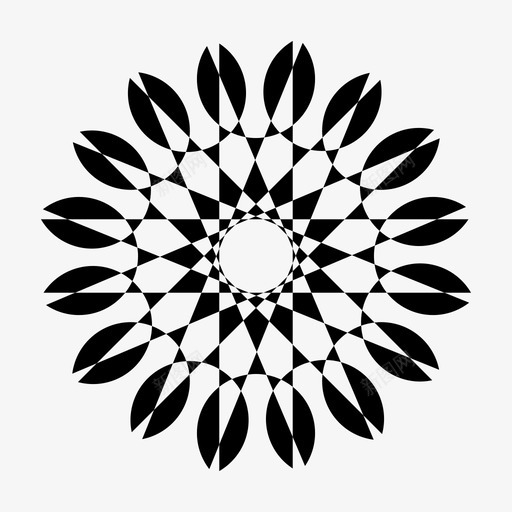 图案对称形状图标svg_新图网 https://ixintu.com 万花筒 分形 同心花 图案 图案图案 圆 对称 形状 成体着色 芽