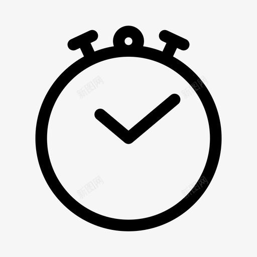 秒表时间运动图标svg_新图网 https://ixintu.com 性能 按钮 挑战 时间 测量 秒表 计时器 赛车 运动