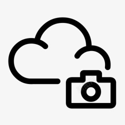 云卷云摄像头云相册保存图标高清图片