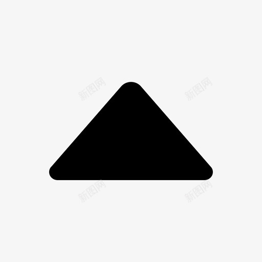 向上箭头点显示图标svg_新图网 https://ixintu.com ui图标 向上箭头 天空 显示 点 顶部