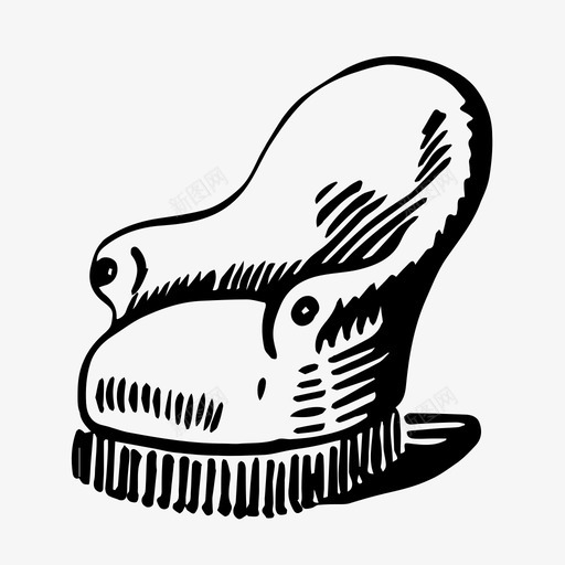 扶手椅古董舒适图标svg_新图网 https://ixintu.com 古董 家具 扶手椅 椅子 物件手工制作复古时髦风格 舒适 装饰